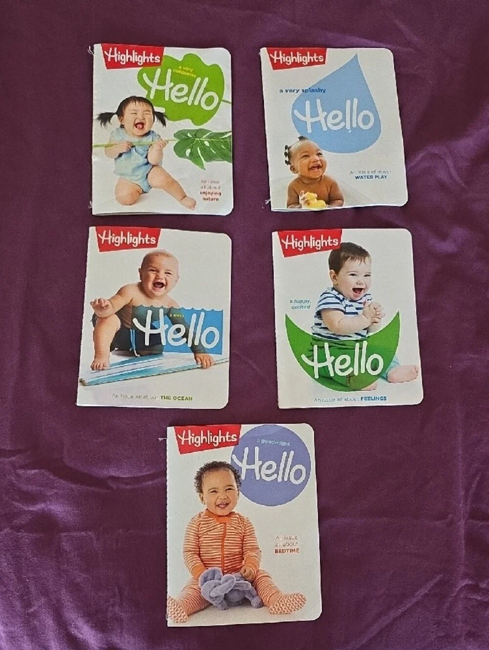 Hello Baby Highlights Magazine Set - Multicolor Early Learning Pack